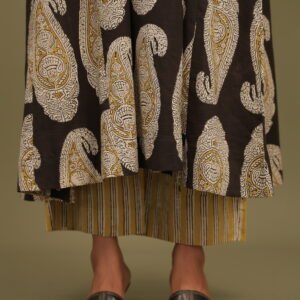 Ira Bagru Handblock Cotton Straight Pant
